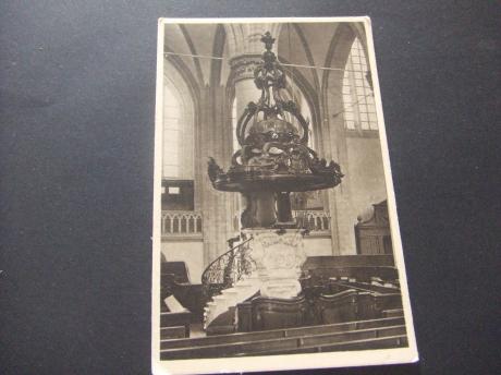 Dordrecht Preekstoel in de Groote Kerk